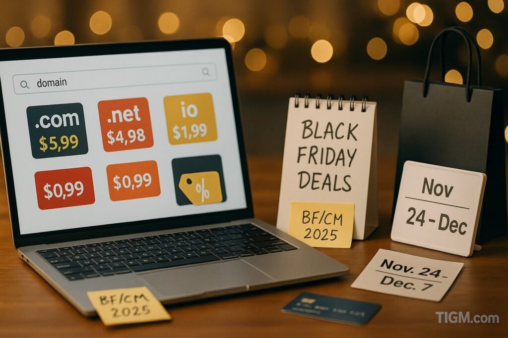 Black Friday 2025 Domain Stack: Dynadot, Namecheap & Others Push Deep Discount Pricing