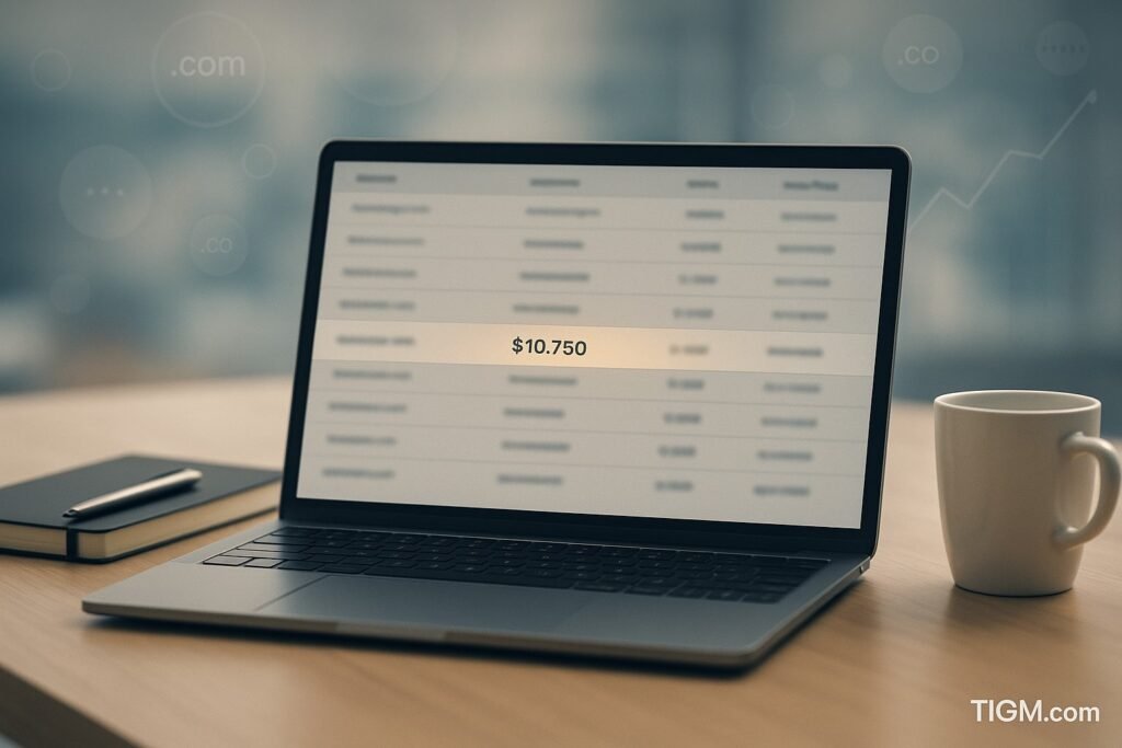 Sojourner.com fetches $10,750 as solid mid-tier .com brandable demand holds