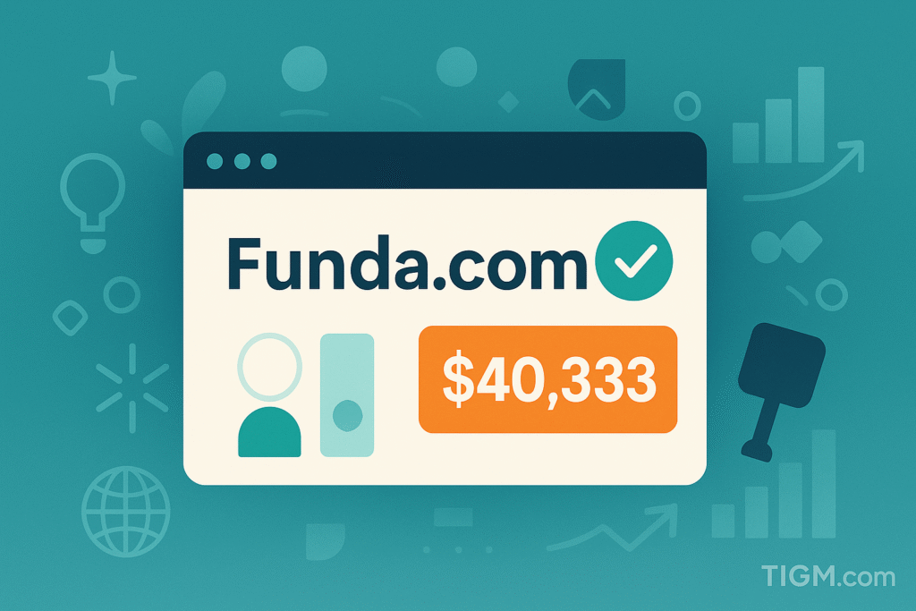 Funda.com Sells for $40,333 on GoDaddy Platform